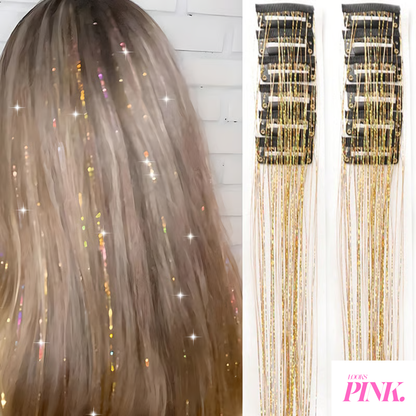 GlowPink™ Main Character Glow Glitter Hair