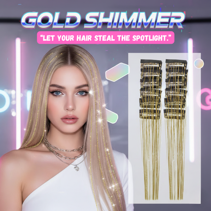 GlowPink™ Main Character Glow Glitter Hair