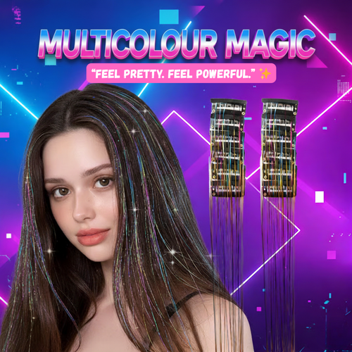 GlowPink™ Main Character Glow Glitter Hair