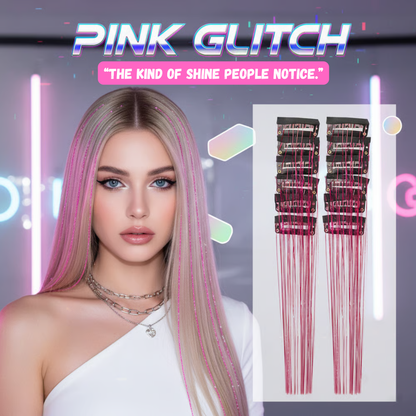 GlowPink™ Main Character Glow Glitter Hair